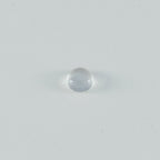 Crystal Quartz 10PC Tiny 5x5 MM Round Cabochon White Polished semi Precious Loose Gems