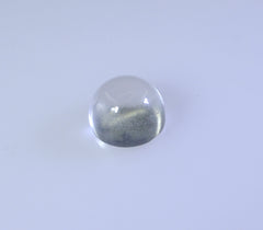 Crystal Quartz 1PC Tiny 6x6 MM Round Cabochon White Splendid semi Precious Loose Gemstone