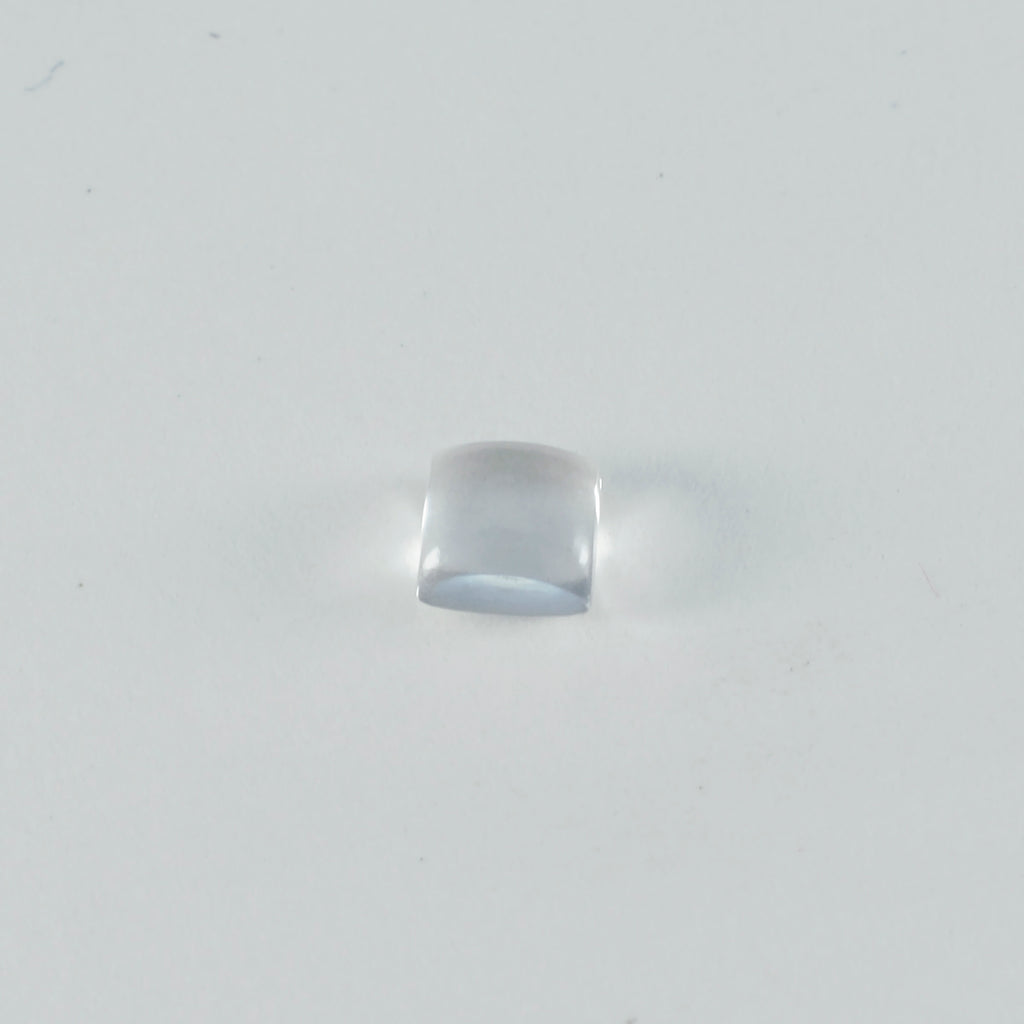 Crystal Quartz 10PC Tiny 5x5 MM Square Cabochon White Fine semi Precious Loose Gemstone
