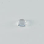 Crystal Quartz 10PC Tiny 4x4 MM Square Cabochon White Shine semi Precious Loose Gems
