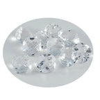 Crystal Quartz 10PC Tiny 4x4 MM Cushion Faceted White Brilliant Semi Precious Loose Gems