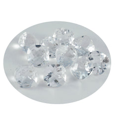 Crystal Quartz 10PC Tiny 4x4 MM Cushion Faceted White Brilliant Semi Precious Loose Gems