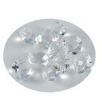Crystal Quartz 1PC Tiny 6x6 MM Cushion Faceted White Polished Semi Precious Loose Gemstones