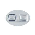 Crystal Quartz 1PC Medium 7x10 MM Emerald Faceted White Fine Semi Precious Gems