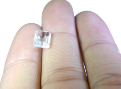 Crystal Quartz 1PC Medium 7x10 MM Emerald Faceted White Fine Semi Precious Gems