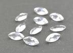 Crystal Quartz 1PC Tiny 3x6 MM Marquise Faceted White Sparkling Semi Precious Loose Gemstone
