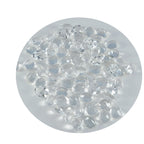 Crystal Quartz 10PC Tiny 3x5 MM Oval Faceted White Natural Semi Precious Loose Gemstone