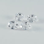 Crystal Quartz 1PC Large 10x14 MM Oval Faceted White Shine Semi Precious Loose Gems