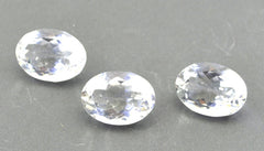 Crystal Quartz 1PC Chunky 13x18 MM Oval Faceted White High Quality Semi Precious Loose Gemstones