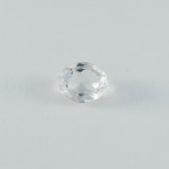 Crystal Quartz 1PC Chunky 13x18 MM Oval Faceted White High Quality Semi Precious Loose Gemstones