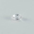 Crystal Quartz 1PC Tiny 5x7 MM Oval Faceted White Superior Semi Precious Gems