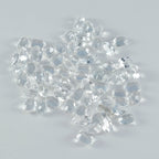 Crystal Quartz 1PC Small 6x8 MM Oval Faceted White Pure Semi Precious Loose Gems