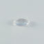 Crystal Quartz 1PC Medium 7x10 MM Oval Faceted White Sparkling Semi Precious Gems