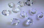 Crystal Quartz 1PC Small 7x9 MM Oval Faceted White Brilliant Semi Precious Loose Gemstones