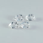 Crystal Quartz 1PC Large 9x11 MM Pear Faceted White Fiery Semi Precious Gems