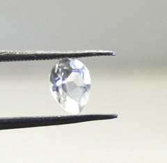 Crystal Quartz 1PC Large 10x14 MM Pear Faceted White Polished Semi Precious Loose Gemstones