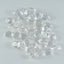 Crystal Quartz 1PC Small 6x8 MM Pear Faceted White High Quality Semi Precious Loose Gemstones