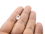 Crystal Quartz 1PC Medium 7x10 MM Pear Faceted White Superior Semi Precious Loose Gemstone