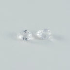 Crystal Quartz 1PC Medium 8x10 MM Pear Faceted White Pure Semi Precious Loose Gemstones