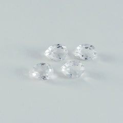 Crystal Quartz 1PC Large 8x12 MM Pear Faceted White Brilliant Semi Precious Loose Gems