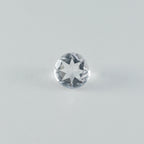 Crystal Quartz 1PC Large 10x10 MM Round Faceted White Shine Semi Precious Loose Gemstones