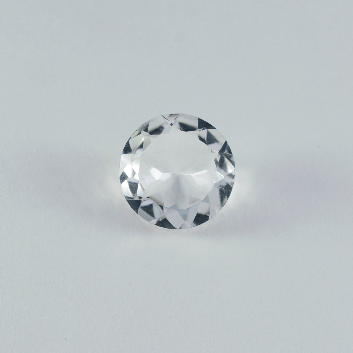 Crystal Quartz 10PC Tiny 4x4 MM Round Faceted White Brilliant Semi Precious Loose Gems Sekundär produktbild