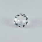 Crystal Quartz 10PC Tiny 4x4 MM Round Faceted White Brilliant Semi Precious Loose Gems