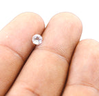 Crystal Quartz 1PC Small 7x7 MM Round Faceted White Splendid Semi Precious Gems
