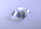 Crystal Quartz 10PC Tiny 3x3 MM Square Faceted White Fiery Semi Precious Gems