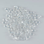 Crystal Quartz 1PC Medium 9x9 MM Square Faceted White Lustrous Semi Precious Loose Gemstone