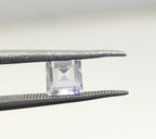 Crystal Quartz 1PC Medium 9x9 MM Square Faceted White Lustrous Semi Precious Loose Gemstone