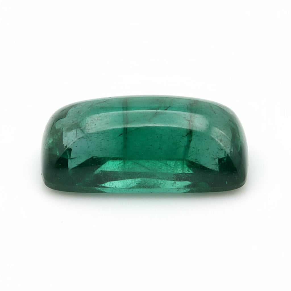 Emerald 10PC Tiny 4x8 MM Baguette Cabochon Green Fiery Precious Semi Precious Gemstone
