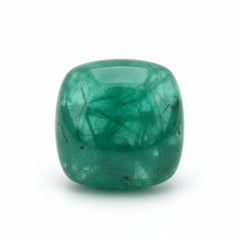 Emerald 10PC Tiny 4x4 MM Cushion Cabochon Green Splendid Precious Gems