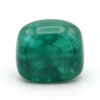 Emerald 1PC Small 7x7 MM Cushion Cabochon Green Shine Precious Loose Gemstones