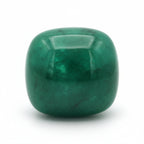 Emerald 1PC Medium 9x9 MM Cushion Cabochon Green High-Quality Precious Precious Gemstone