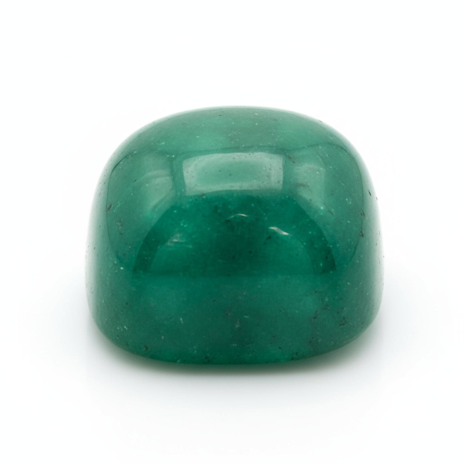 Emerald 1PC Medium 9x9 MM Cushion Cabochon Green High-Quality Precious Precious Gemstone