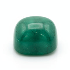 Emerald 1PC Medium 9x9 MM Cushion Cabochon Green High-Quality Precious Precious Gemstone