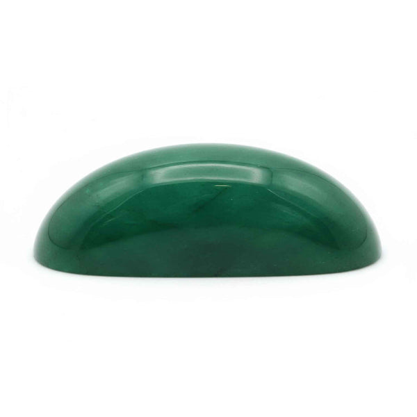Emerald 1PC Tiny 5x7 MM Emerald Cabochon Green Lustrous Precious Gems