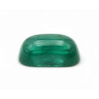 Emerald 1PC Small 6x8 MM Emerald Cabochon Green Shine Precious Loose Gems