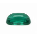 Emerald 1PC Small 7x9 MM Emerald Cabochon Green High-Quality Precious Loose Gemstones