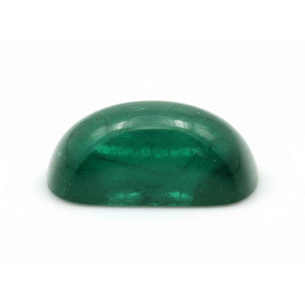 Emerald 1PC Medium 8x10 MM Emerald Cabochon Green Genuine Precious Precious Gemstone