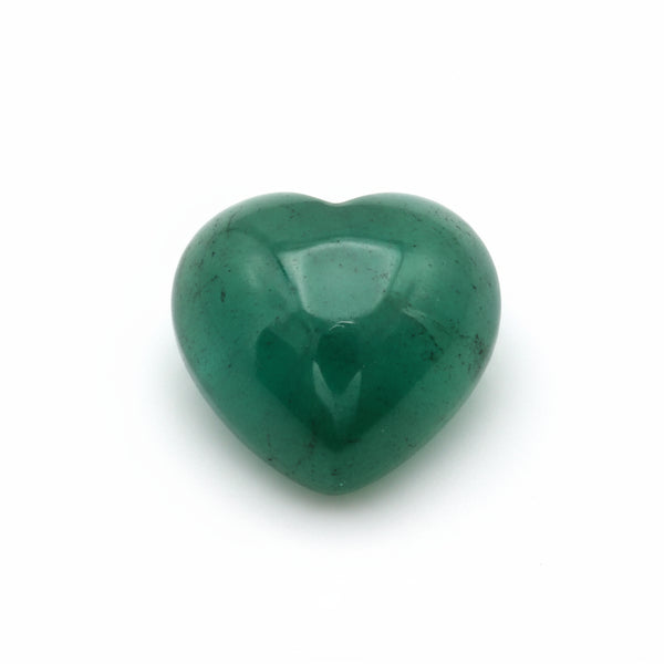 Emerald 10PC Tiny 5x5 MM Heart Cabochon Green Sparkling Precious Semi Precious Gemstone