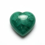 Emerald 1PC Tiny 6x6 MM Heart Cabochon Green Polished Precious Precious Gemstone