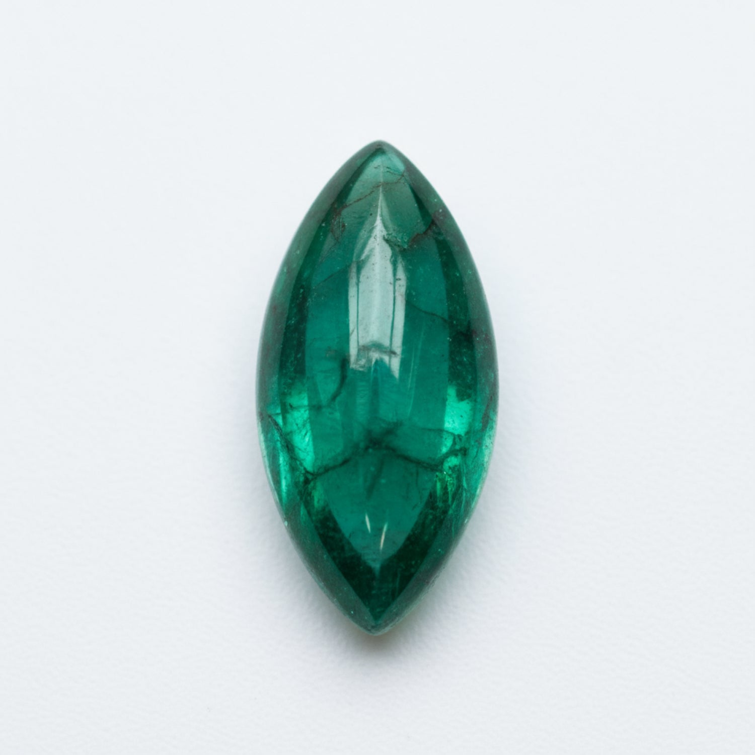 Emerald 10PC Tiny 3x6 MM Marquise  Cabochon Green Sparkling Precious Loose Gemstone