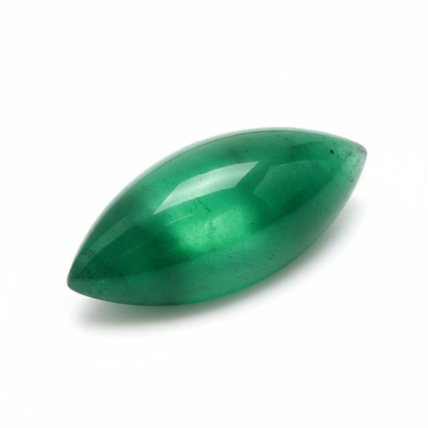 Emerald 10PC Tiny 4x8 MM Marquise  Cabochon Green Polished Precious Loose Gemstones