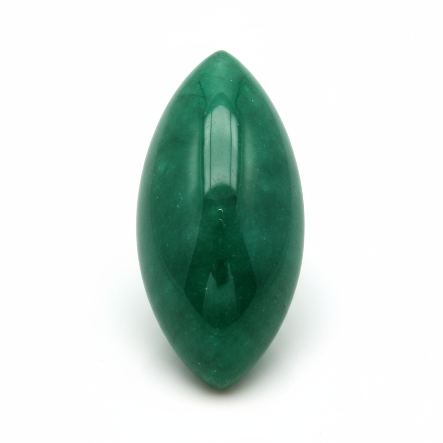 Emerald 10PC Tiny 4x8 MM Marquise  Cabochon Green Polished Precious Loose Gemstones Sekundär produktbild