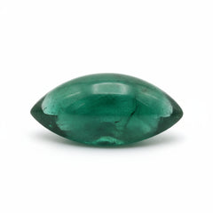 Emerald 1PC Small 5x10 MM Marquise  Cabochon Green Splendid Precious Semi Precious Gemstone