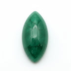 Emerald 1PC Small 5x10 MM Marquise  Cabochon Green Splendid Precious Semi Precious Gemstone