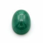 Emerald 1PC Tiny 5x7 MM Oval Cabochon Green Splendid Precious Loose Gemstone