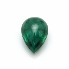Emerald 1PC Small 6x9 MM Pear Cabochon Green Splendid Precious Semi Precious Gemstone